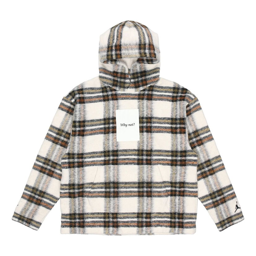 Суитчър Jordan Jordan "Why Not?" Plaid Wool Hoodie Многоцветен | DC3244-104