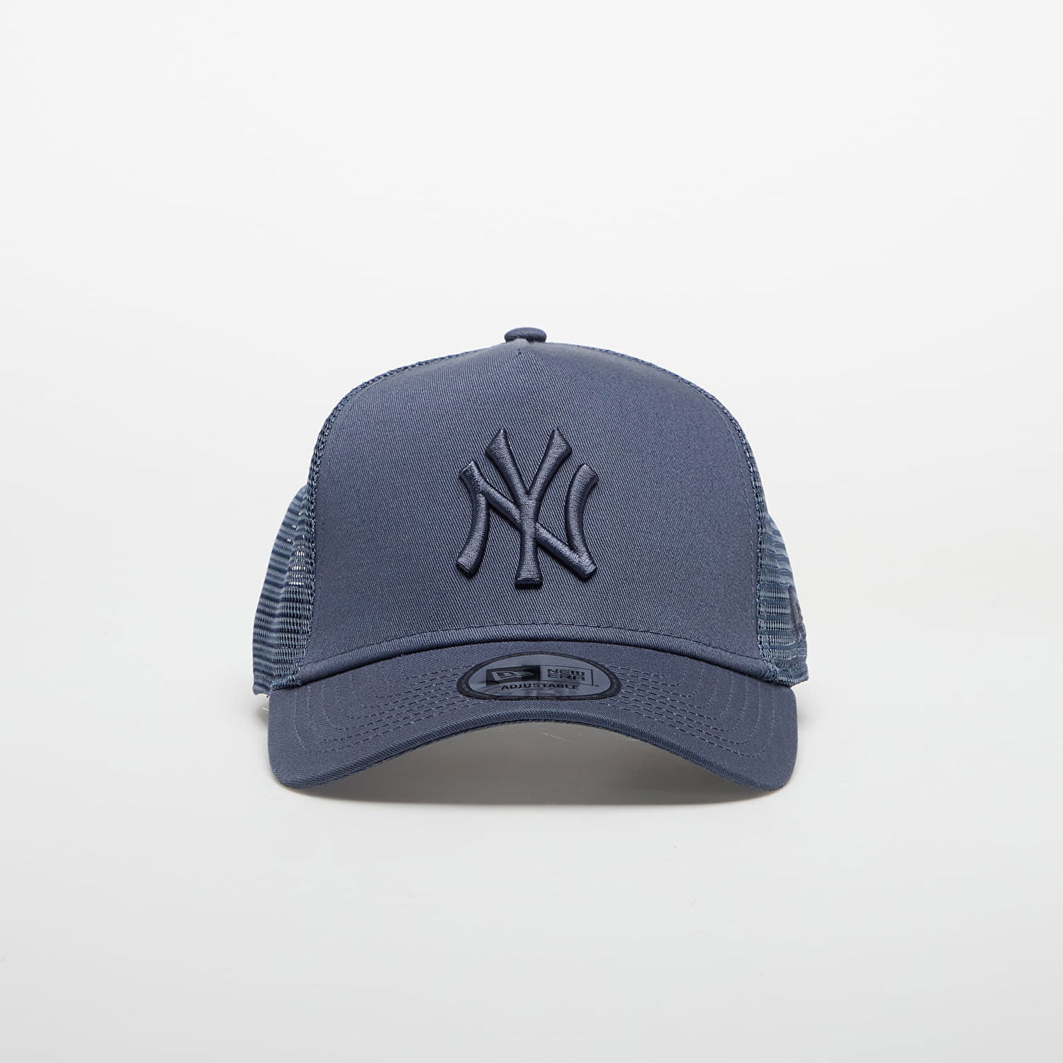 Шапка с козирка New Era New Era 9FORTY New York Yankees MLB League Essential A-Frame Trucker Adjustable Cap Тъмно синьо | 60691400, 0