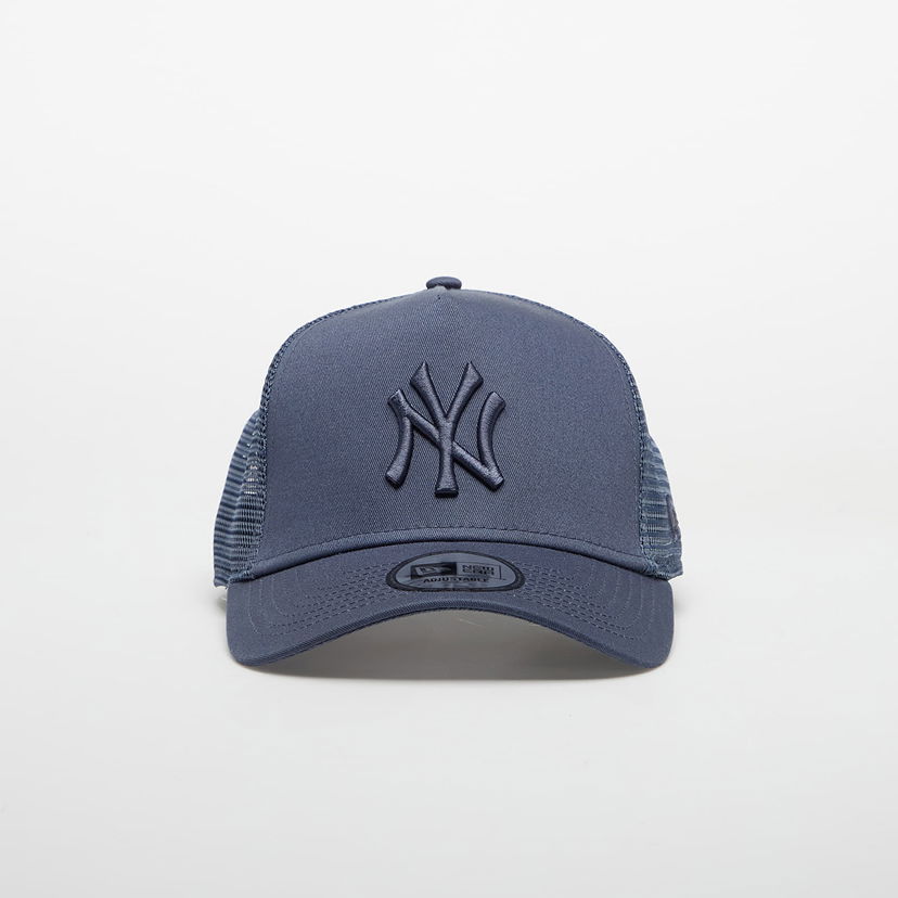 Шапка с козирка New Era New Era 9FORTY New York Yankees MLB League Essential A-Frame Trucker Adjustable Cap Тъмно синьо | 60691400