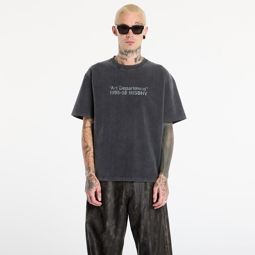 Тениска MISBHV Basic T-Shirt Art Department 1995-08 Сиво | 251M132