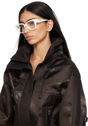 Слънчеви очила Prada Cat Eye Acetate Glasses Бяло | 0PR 09ZV 51 8056597973236, 3