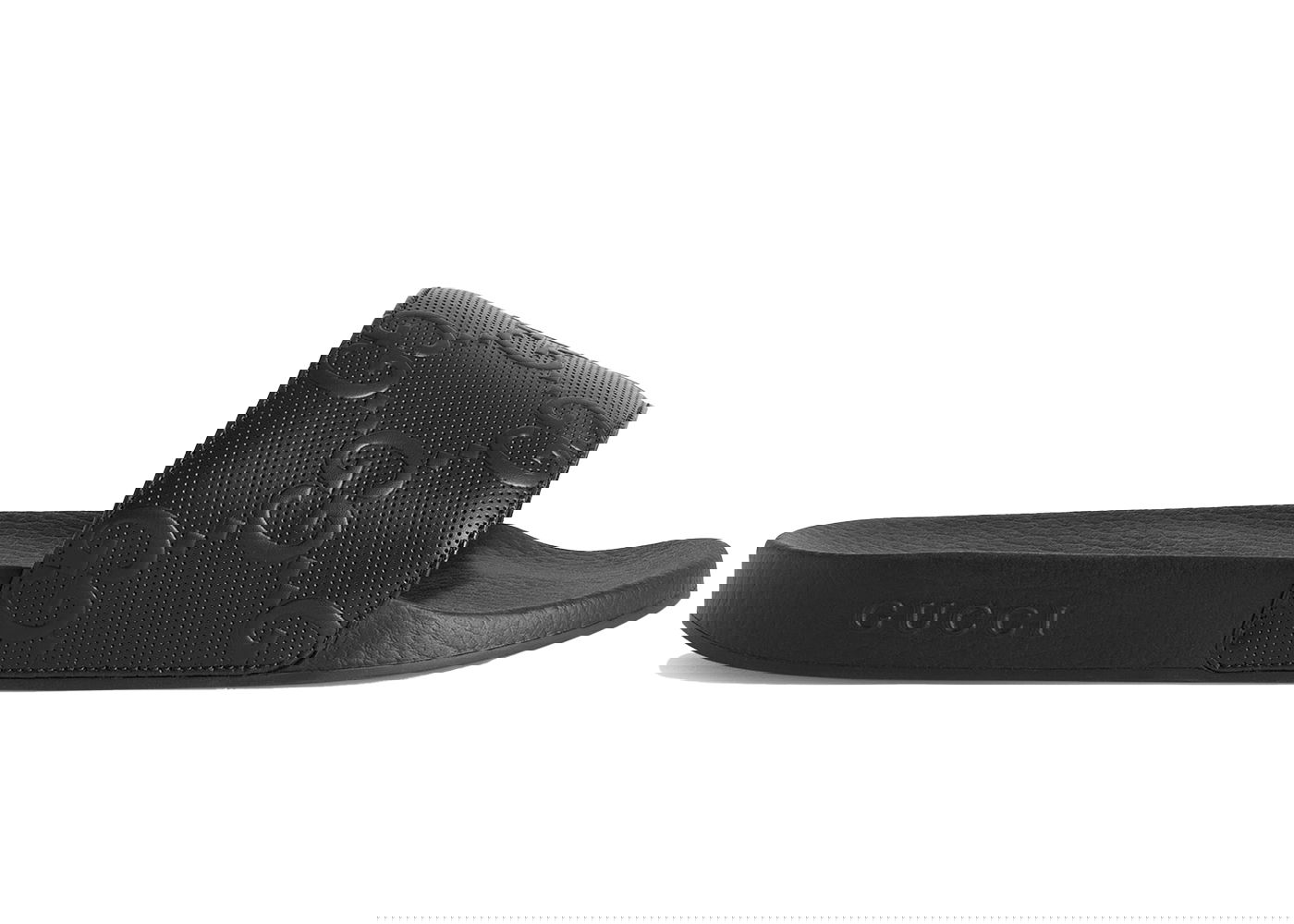 Кецове и обувки Gucci GG Slide Demetra Black Черно | 681880 UKU00 1000, 0
