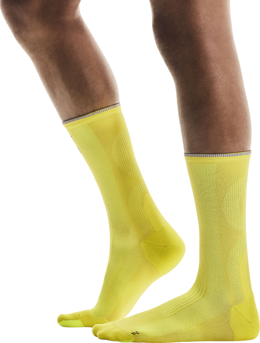 Чорапи On Running On Running Elite Run High Socks Жълто | 2uf10012347