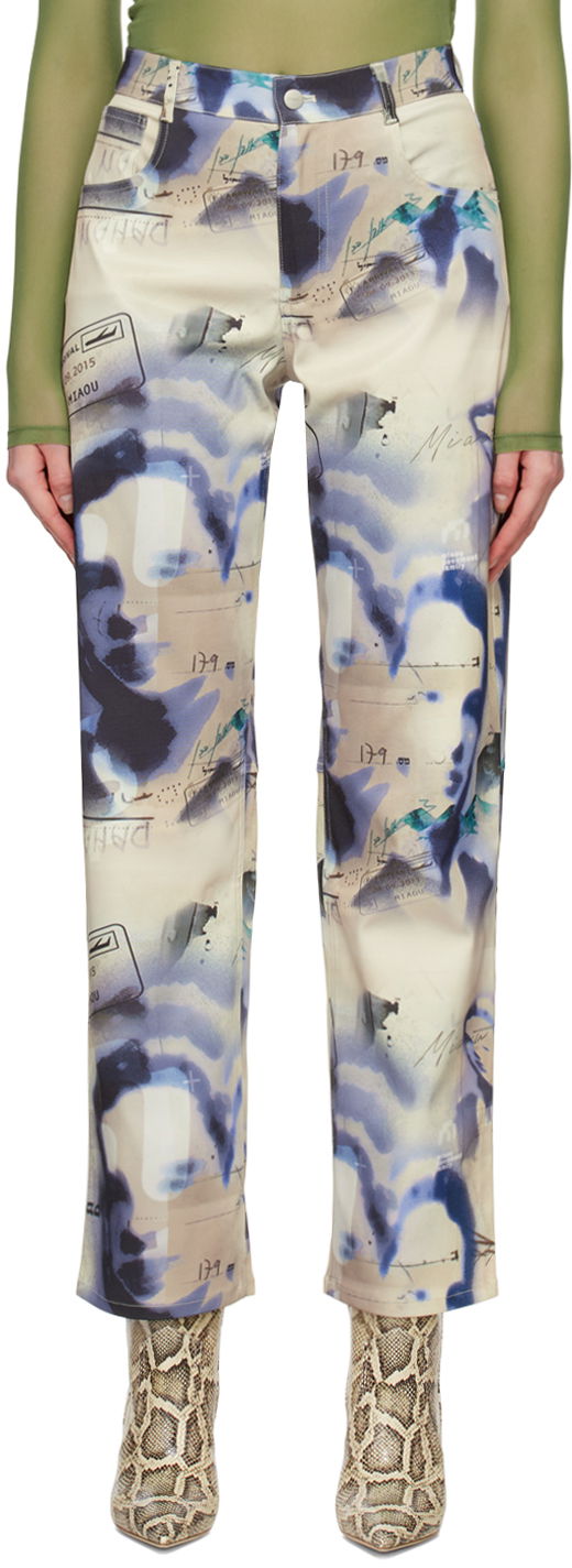Дънки Miaou Miaou Fargo Printed Trousers Многоцветен | 1007GABCOR, 0