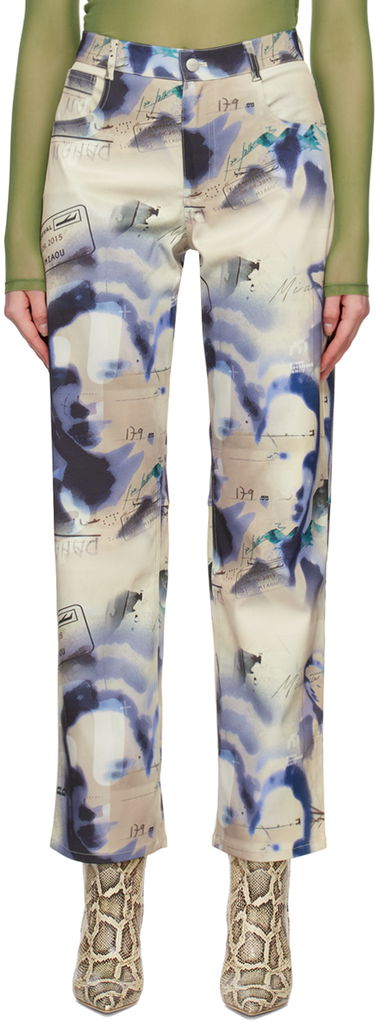 Дънки Miaou Miaou Fargo Printed Trousers Многоцветен | 1007GABCOR, 0