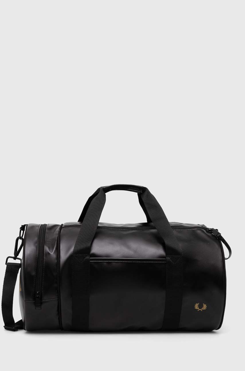 Чанта за пътуване Fred Perry Barrel Bag Черно | L7260.774, 0