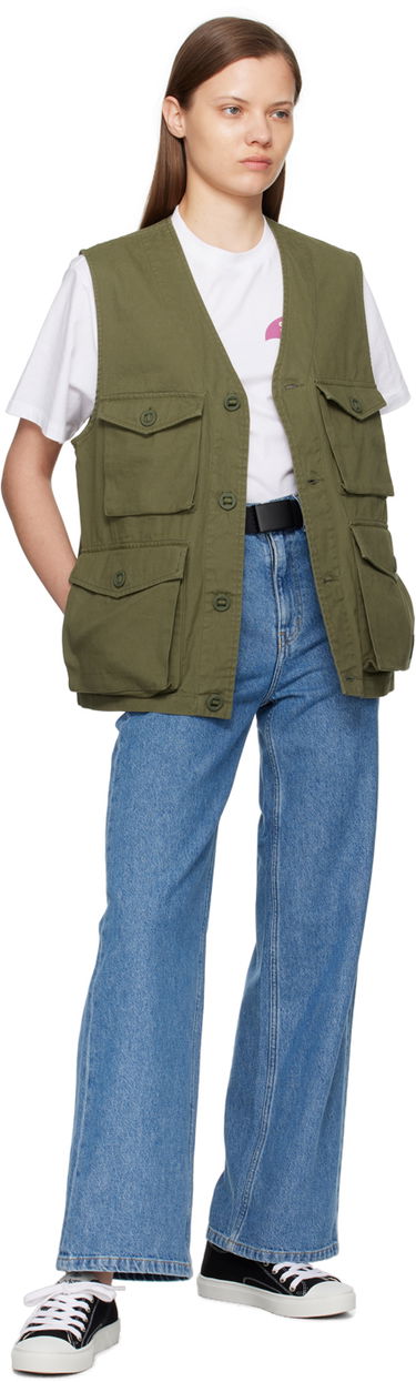 Жилетка Carhartt WIP Utility Cotton Canvas Vest Зелено | I032980 1YS4G, 3