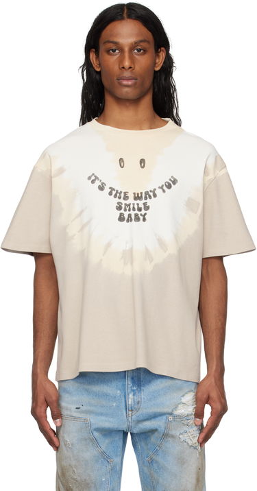 Тениска Maison Margiela MM6 Maison Margiela Tie-Dyed T-Shirt Бежово | SH2GC0025 M20110, 0