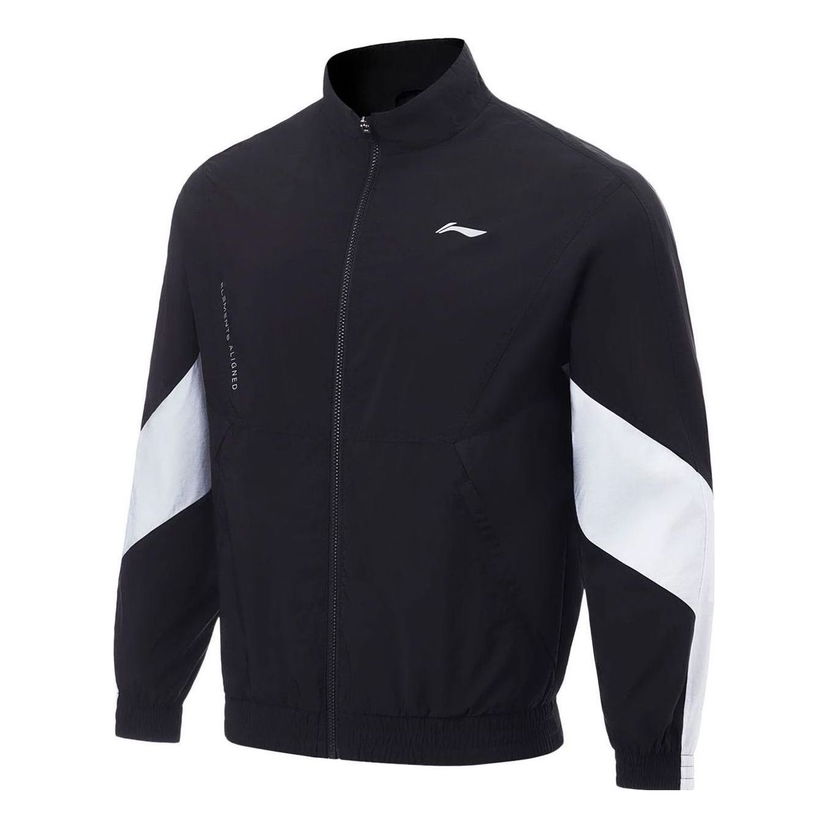 Ветровка Li-Ning Color Block Training Jacket Черно | AFDT385-6