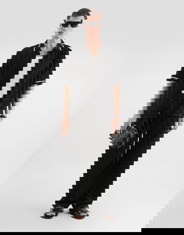 Панталони Dolce & Gabbana Wool Gabardine Trousers Collection Черно | GP185THU2ARN0000, 1