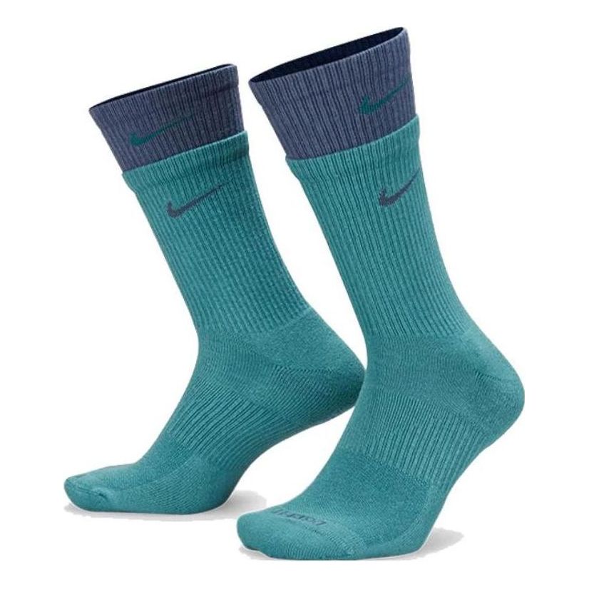Чорапи Nike Everyday Plus Cushioned Crew Socks Зелено | DD2795-300, 0