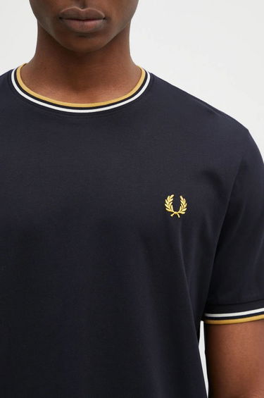 Тениска Fred Perry Twin Tipped T-Shirt Тъмно синьо | M1588.W53, 3