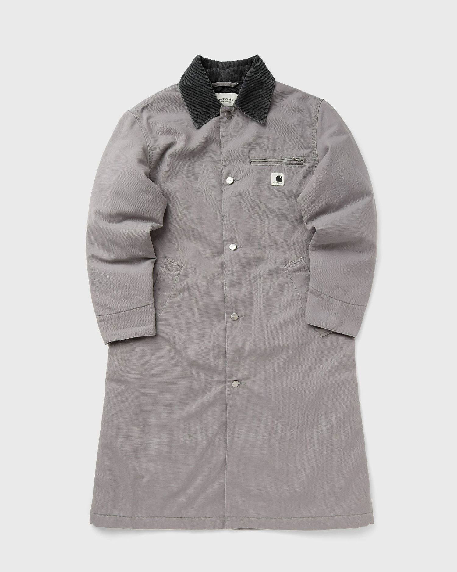 Палта Carhartt WIP Webster Long Coat Сиво | I035676-3D3.06, 0