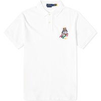 Поло тениска Polo by Ralph Lauren Painting Bear Polo Shirt Бяло | 710853312023, 1