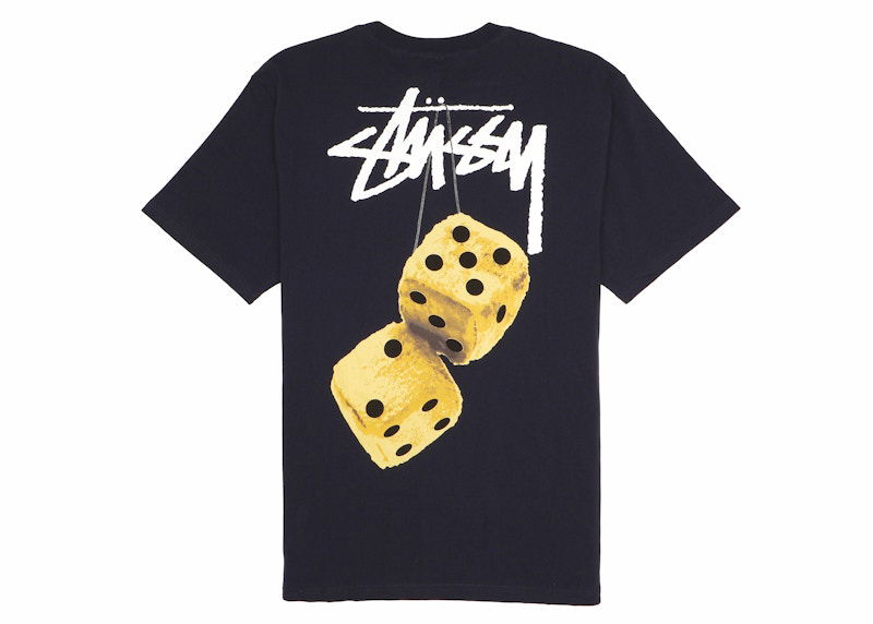 Тениска Stüssy Fuzzy Dice Graphic T-Shirt Черно | 1904765-NAV, 0