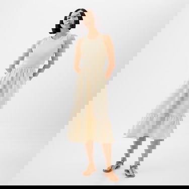 Pокля GAP Dresses K2W Midi Dress Chino Бежово | 885258-03, 0