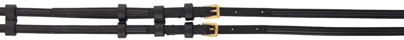 Колани The Row Double Leather Belt Черно | W1584-L60