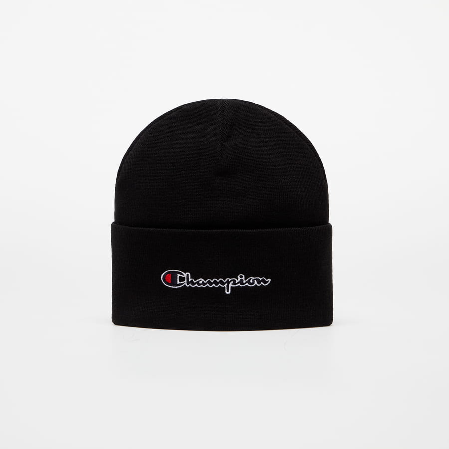 Шапка Champion Knit Beanie Cap Черно | 805678 CHA KK001, 0