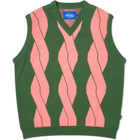 Пуловер Awake NY Cable Sweater Vest Зелено | AWK-FW23-KN006-OLM, 1