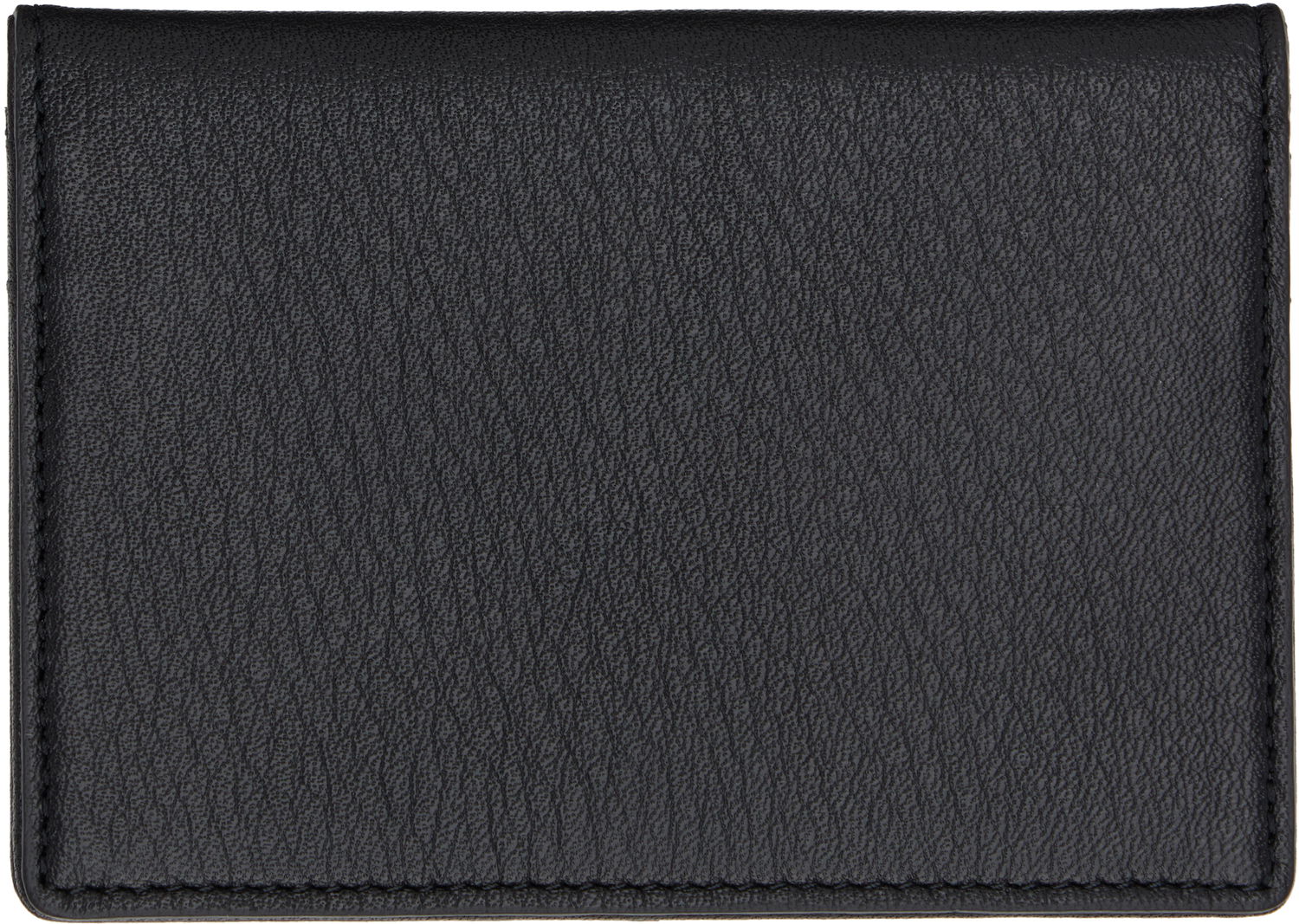 Портфейл Yohji Yamamoto Black discord Logo Card Holder Черно | DA-A95-790, 1