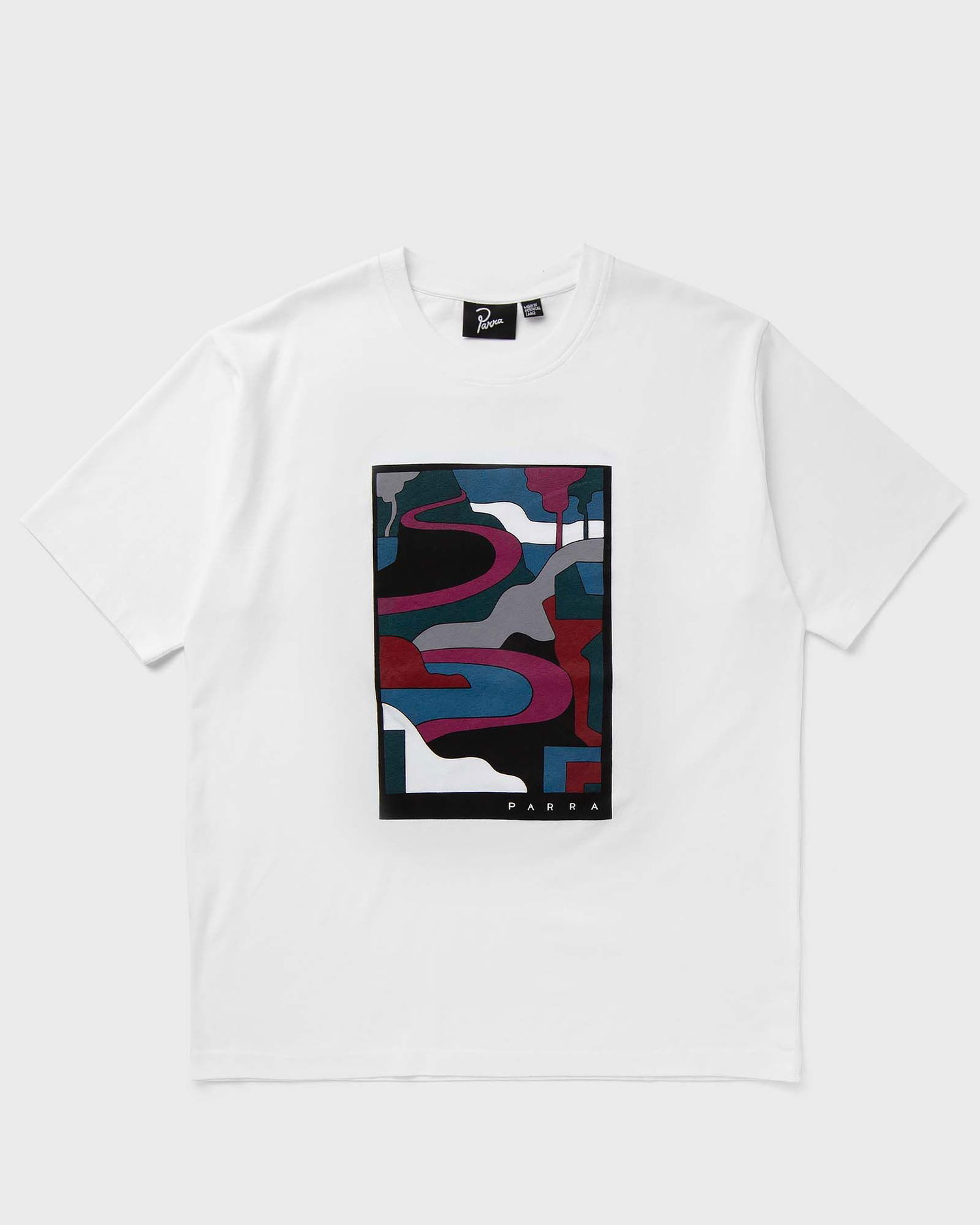 Тениска By Parra The Stelvio T-Shirt Бяло | 52200, 0