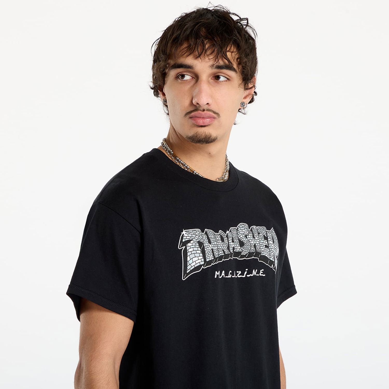 Тениска Thrasher Disco by Spanky T-Shirt Черно | 145756, 1