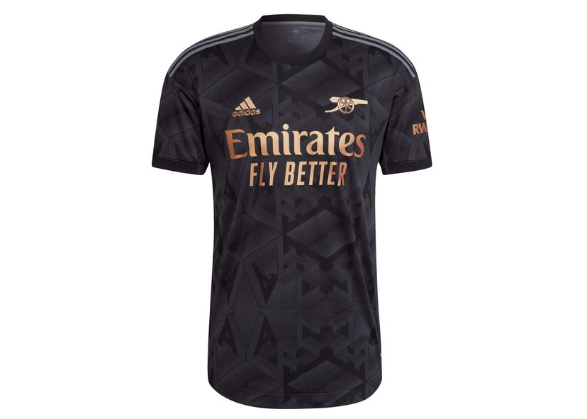 Фланелка adidas Originals Arsenal 22/23 Away Authentic Jersey Black Черно | H35901