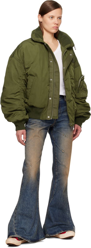 Яке бомбър 032C Oversized Hunting Bomber Jacket Зелено | F25-URW-1901-400-W, 3