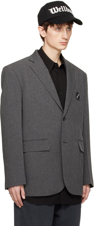Яке We11done We11done Oversized Blazer Сиво | WD-JK4-20-715-U-CH, 4