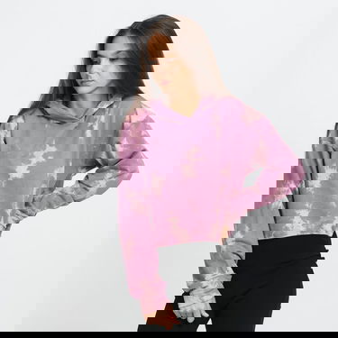 Суитчър Urban Classics Oversized Short Bleached Hoody Лилаво | TB4349 purple, 0