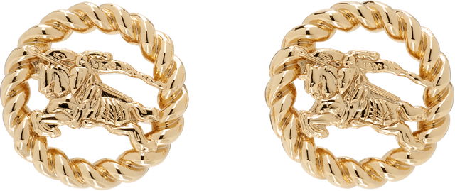 EKD Twisted Rope Stud Earrings