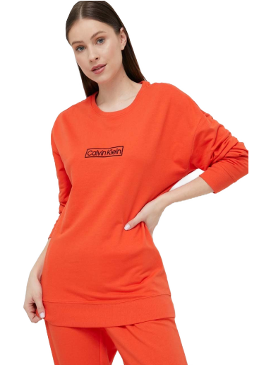 Суитчър CALVIN KLEIN Lounge Sweatshirt Червено | 000QS6803E.PPYX