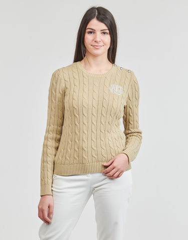 Пуловер Polo by Ralph Lauren Montiva Long Sleeve Pullover Бежово | 200925325005, 0
