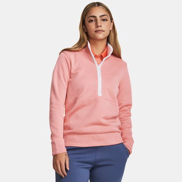 Суитчър Under Armour half Zip Crewneck Розово | 1382923-673, 0