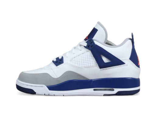Кецове и обувки Jordan Air Jordan 4 "Deep Royal Blue" GS Бяло | 487724-132