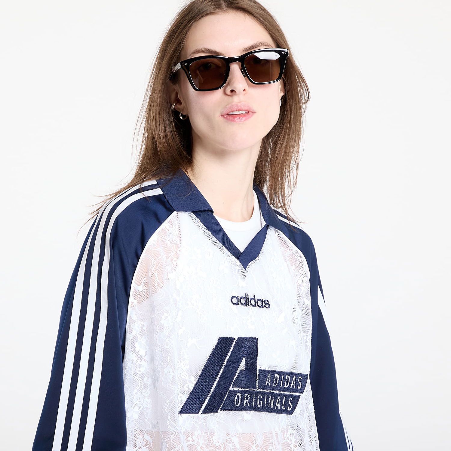 Pокля adidas Originals adidas Originals Lace Dress Тъмно синьо | KD2275, 1