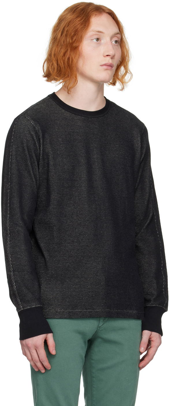 Пуловер rag & bone Rag & Bone Collin Long Sleeve T-Shirt Черно | MBC22HT026JQ26, 1