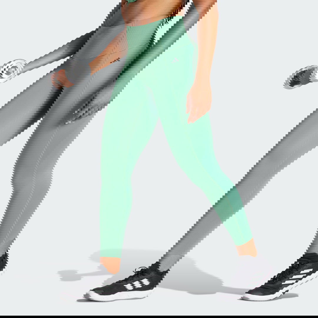 Клинове adidas Performance Optime Power 7/8 Leggings Зелено | IT6747, 1