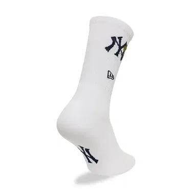 Чорапи New Era New Era MLB Icon Crew NY Yankees Socks Бяло | 60595123, 2