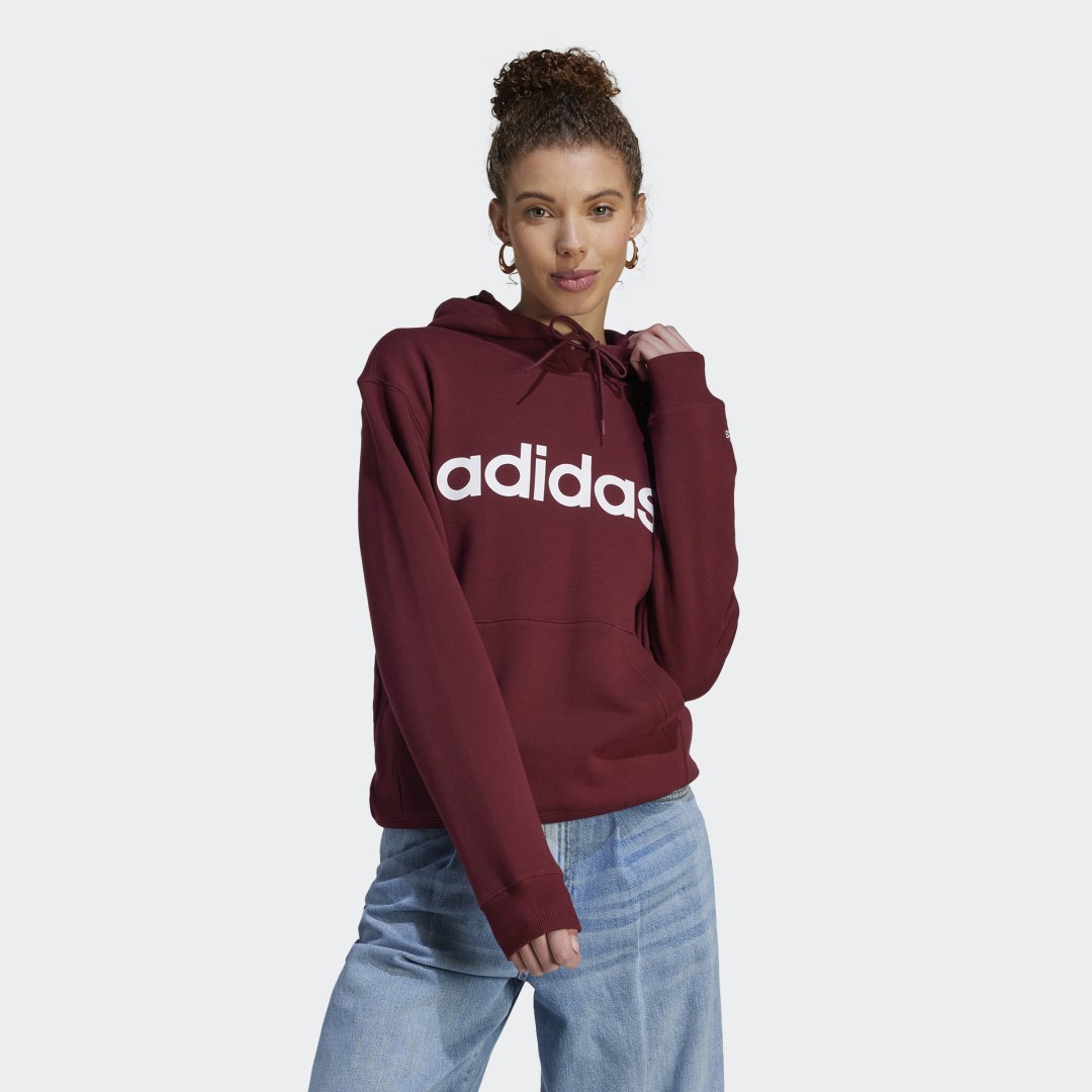 Суитчър adidas Originals Essentials Linear Бургунди | IL3342, 1