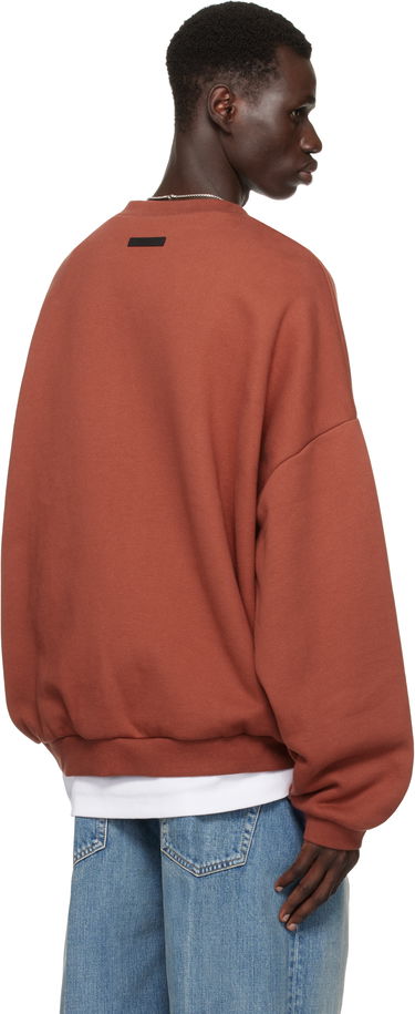 Пуловер Fear of God Fear of God ESSENTIALS Fleece Crewneck Sweatshirt Кафяво | 192HO246266F, 2