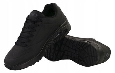 Кецове и обувки Skechers Uno Черно | 52458-BBK, 3
