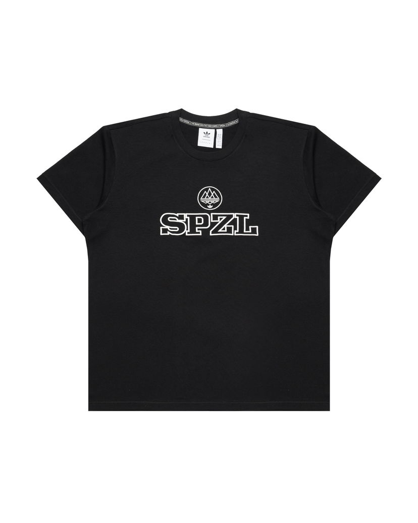 Тениска adidas Originals SPZL Logo T-Shirt Черно | KA3902