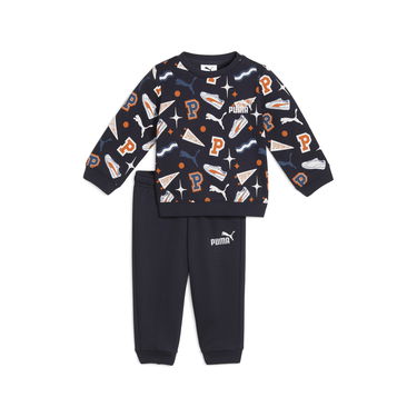 Комплект Puma Minicats Sweatshirt and Pants Set Тъмно синьо | 689731_16, 0