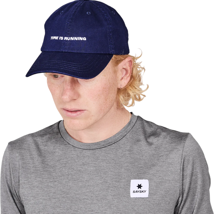 Шапка с козирка Saysky Saysky Statement Pace Cap Тъмно синьо | muaca701c207