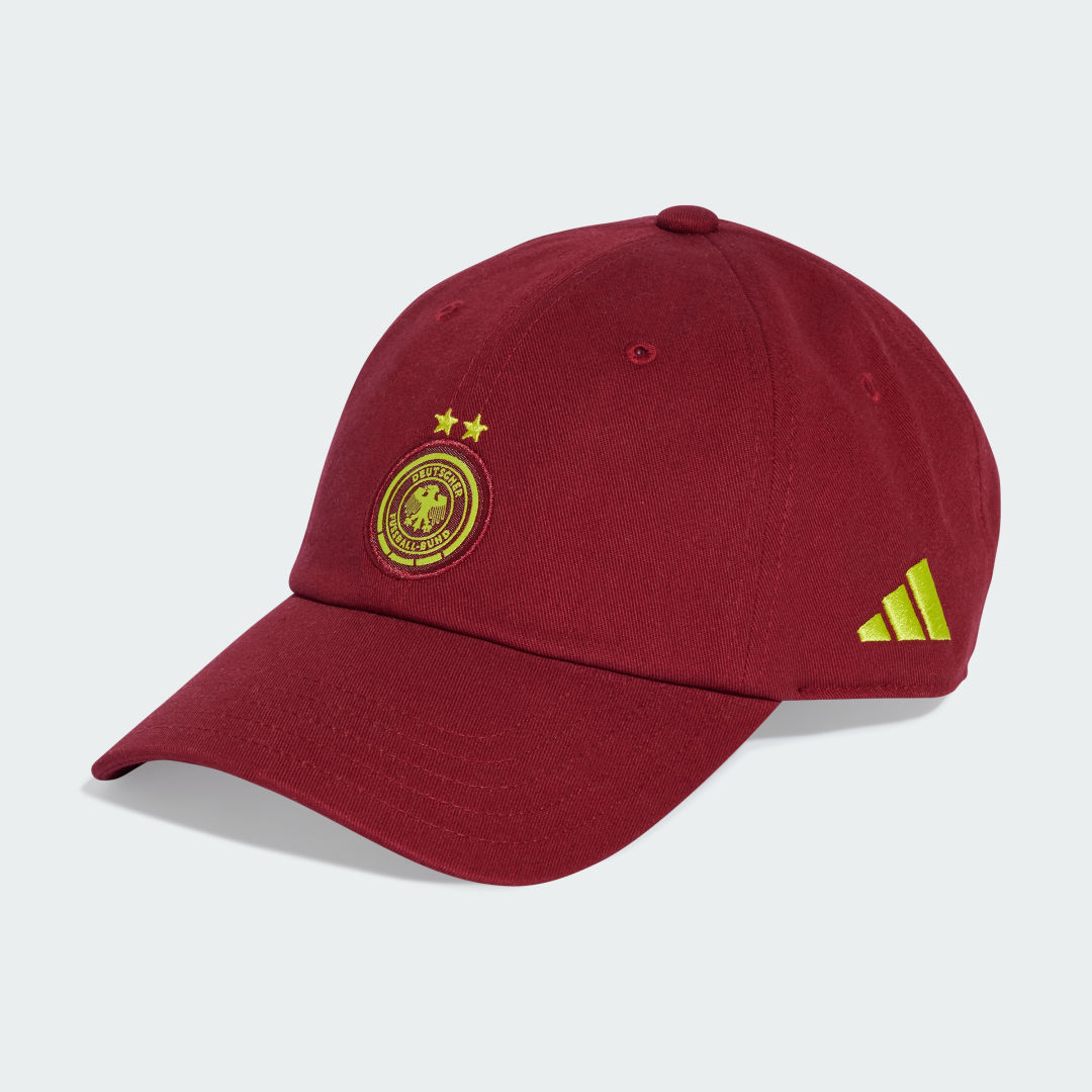 Шапка с козирка adidas Performance Germany Women's Team Away Cap Бургунди | JI8080, 0