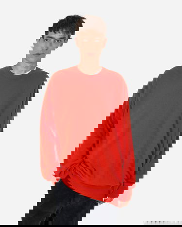 Пуловер Comme des Garçons Oversized Knit Sweater Оранжево
 | FL-N008-W23  3, 1