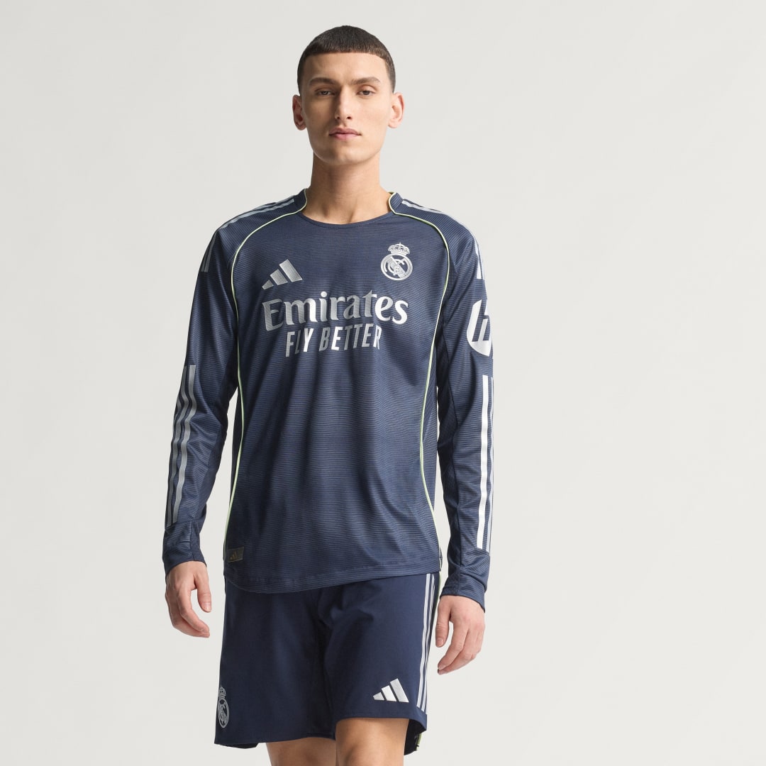 Фланелка adidas Performance Real Madrid 25/26 Away Long Sleeve Jersey Тъмно синьо | JP3956, 0