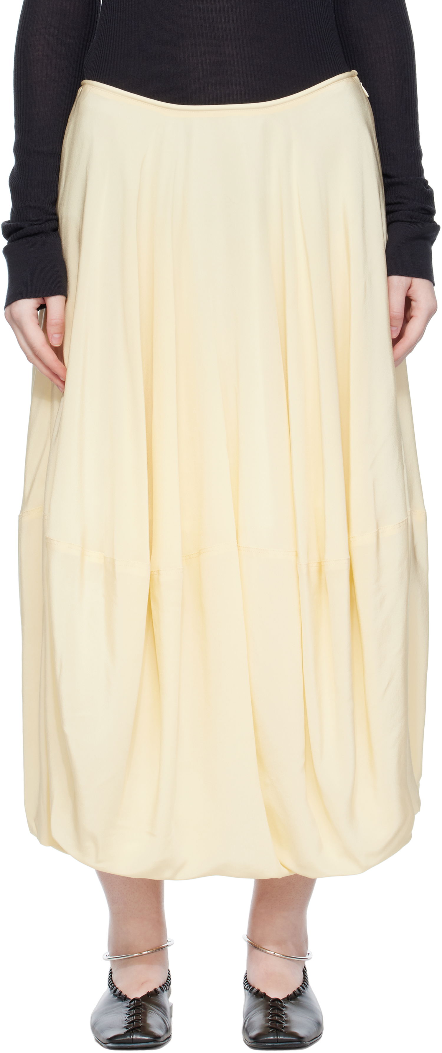 Пола LEMAIRE Balloon Maxi Skirt Жълто | SK1053 LF1446, 0