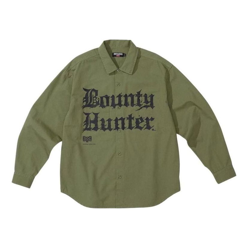 Риза Supreme Ripstop Shirt by Hunter Зелено | SUP-FW23-115
